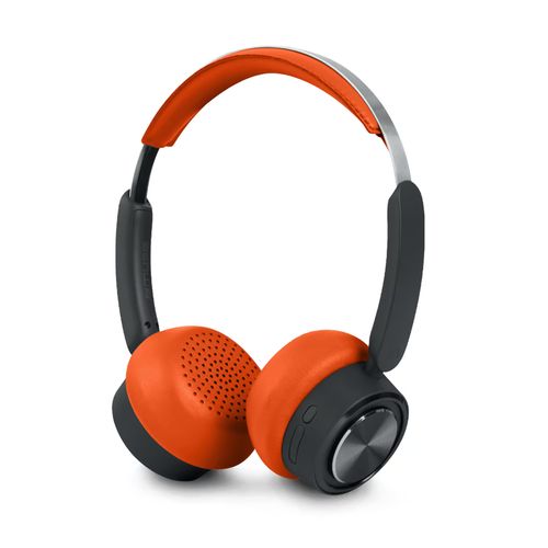 CASQUE AUDIO BLUETOOTH 5.4 ORANGE + MAINS LIBRES + LONGUE AUTONOMIE - MUSE - 1