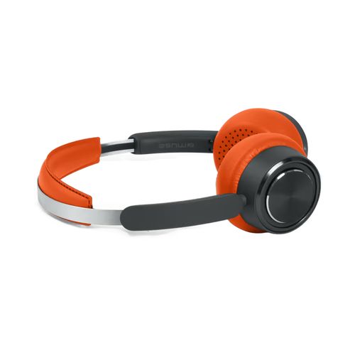 CASQUE AUDIO BLUETOOTH 5.4 ORANGE + MAINS LIBRES + LONGUE AUTONOMIE - MUSE - 2