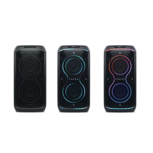 ENCEINTE PORTABLE PARTY BOX 300W USB / AUX / BLUETOOTH 5.3 + MICROPHONE INCLUS + LUMIERE D'AMBIANCE - MUSE - 3