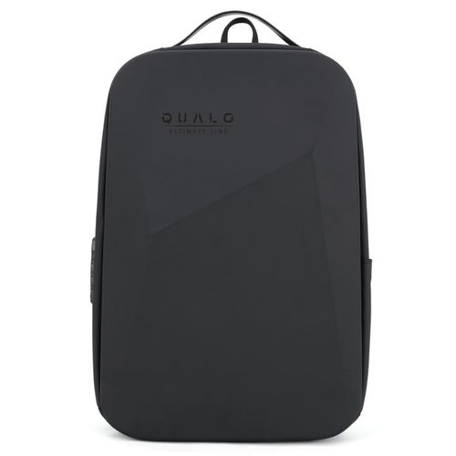 SAC A DOS WATERPROOF AVEC PORTS USB-A + USB-C INCLUS - NOIR - QUALO - 2