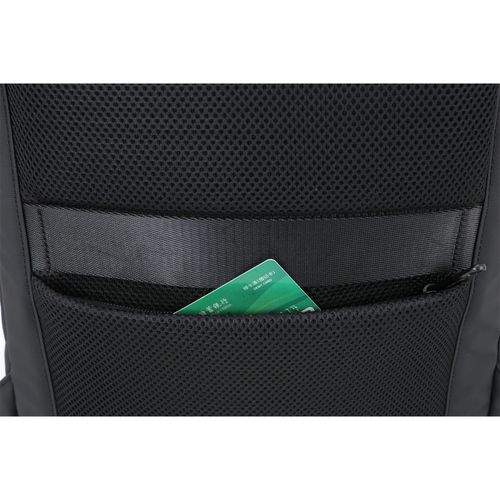 SAC A DOS WATERPROOF AVEC PORTS USB-A + USB-C INCLUS - NOIR - QUALO - 3