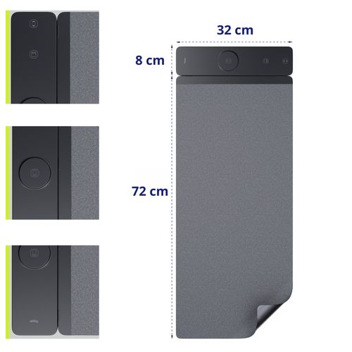 TAPIS DE SOURIS AVEC PAD CHARGE A INDUCTION 15W 3-EN-1 - DETACHABLE - ALLITY - 5