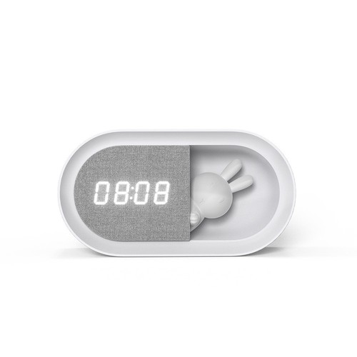 REVEIL POUR ENFANTS AVEC VEILLEUSE LED - RECTANGLE - FOREVER - 2