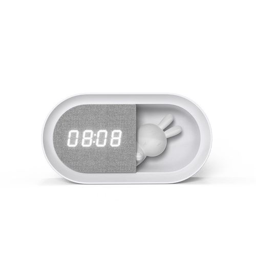 REVEIL POUR ENFANTS AVEC VEILLEUSE LED - RECTANGLE - FOREVER - 2