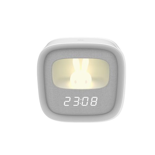 REVEIL POUR ENFANTS AVEC VEILLEUSE LED - CARRE - FOREVER - 4