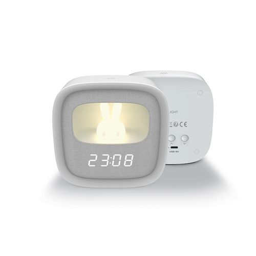 REVEIL POUR ENFANTS AVEC VEILLEUSE LED - CARRE - FOREVER - 2