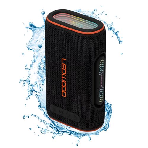 ENCEINTE BLUETOOTH PORTABLE 10W RMS ETANCHE IPX6 + LED D'AMBIANCE - LEDWOOD XPLOR150 - 2