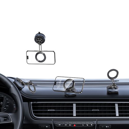SUPPORT VOITURE / LIVESTREAM UNIVERSEL MAGNETIQUE MAGSAFE - AVEC FIXATION VENTOUSE VERROUILLABLE - USAMS - 5