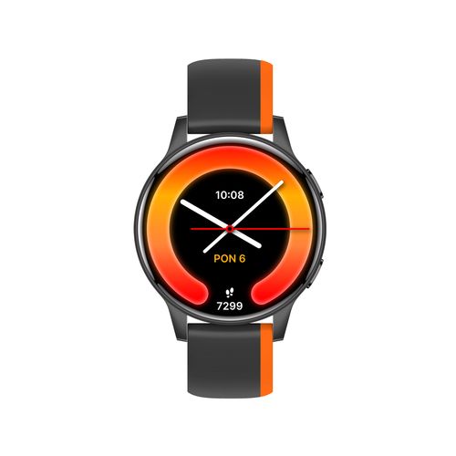 MONTRE CONNECTEE INTELLIGENTE IGO WATCH 4 – ASSISTANT VOCAL - FREQUENCE CARDIAQUE - IP67 – ECRAN AMOLED - BLUETOOTH 5.3 - NOIRE - 5
