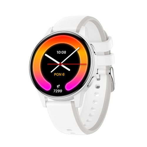 MONTRE CONNECTEE INTELLIGENTE IGO WATCH 4 – ASSISTANT VOCAL - FREQUENCE CARDIAQUE - IP67 – ECRAN AMOLED - BLUETOOTH 5.3 - BLANC - 2