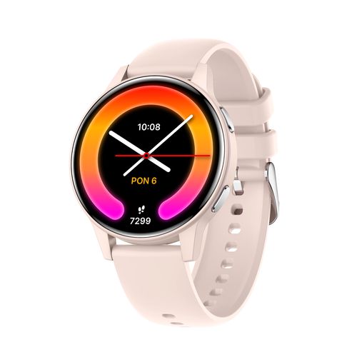 MONTRE CONNECTEE INTELLIGENTE IGO WATCH 4 – ASSISTANT VOCAL - FREQUENCE CARDIAQUE - IP67 – ECRAN AMOLED - BLUETOOTH 5.3 - ROSE - 1