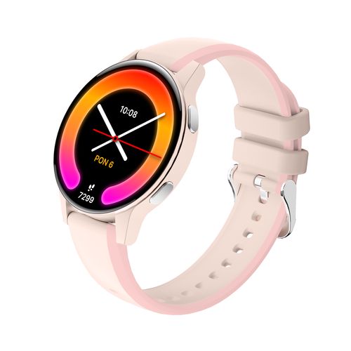 MONTRE CONNECTEE INTELLIGENTE IGO WATCH 4 – ASSISTANT VOCAL - FREQUENCE CARDIAQUE - IP67 – ECRAN AMOLED - BLUETOOTH 5.3 - ROSE - 3