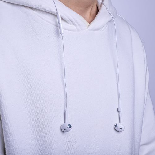 KIT PIETON ECOUTEURS USB-C + TELECOMMANDE + MICRO - BLANC - MAXLIFE - 7