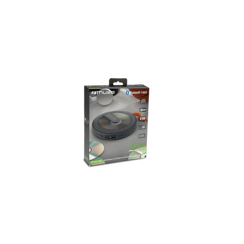 LECTEUR CD/MP3 PORTABLE AVEC SYSTEME ANTICHOC - BLUETOOTH / JACK - NOIR - MUSE - 9