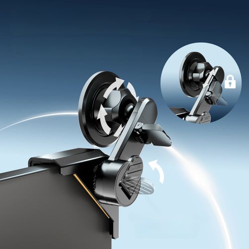 SUPPORT VOITURE MAGNETIQUE MAGSAFE - FIXATION ECRAN DE BORD - JAYM® - 3