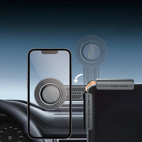SUPPORT VOITURE MAGNETIQUE MAGSAFE - FIXATION ECRAN DE BORD - JAYM® - 5