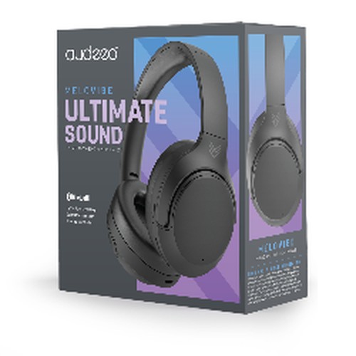 CASQUE AUDIO BLUETOOTH 5.3 NOISE CANCELLING (ANC) - MELOVIBE - NOIR - AUDEEO - 6