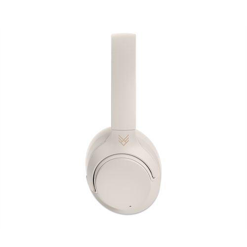 CASQUE AUDIO BLUETOOTH 5.3 NOISE CANCELLING (ANC) - MELOVIBE - CREME - AUDEEO - 3