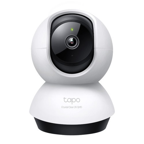 CAMERA WIFI DE SECURITE POUR INTERIEUR AVEC ENREGISTREMENT - ROTATIVE 360° ET INCLINABLE 114° - VIDEO 2K 4MP QHD - TAPO - 1