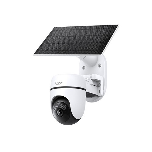 KIT CAMERA WIFI POUR EXTERIEUR AVEC PANNEAU SOLAIRE - ROTATIVE 360° ET INCLINABLE 130° - VIDEO 2K 3MP - TAPO - 1