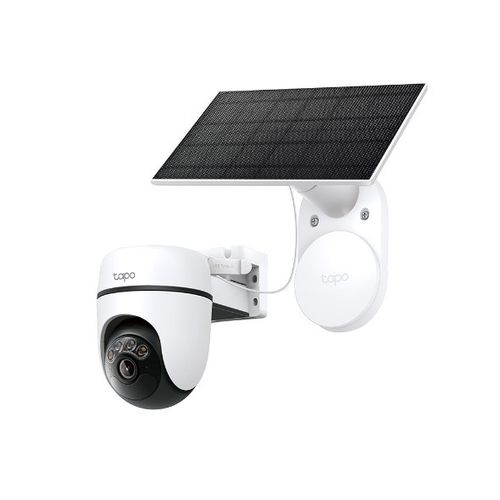 KIT CAMERA WIFI POUR EXTERIEUR AVEC PANNEAU SOLAIRE - ROTATIVE 360° ET INCLINABLE 130° - VIDEO 2K 3MP - TAPO - 2
