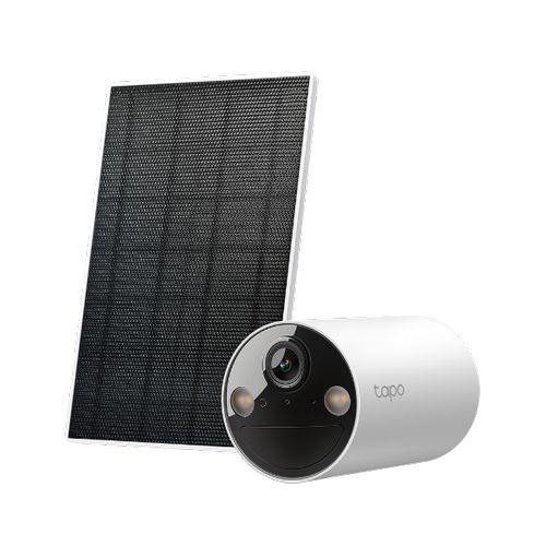 KIT CAMERA WIFI POUR EXTERIEUR AVEC PANNEAU SOLAIRE - VIDEO 2K 3MP - TAPO - 4