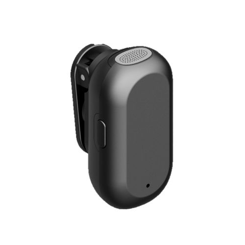 PACK 2 MICROPHONES CRAVATE 2 EN 1 SANS FIL AVEC PINCE + BOITIER DE RECHARGE - TRANS. USB-C - HD NOISE CANC. ANC - NOIR - DEVIA - 3