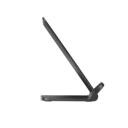 CHARGEUR INTELLIGENT PAD A INDUCTION RAPIDE QI 15W AVEC STAND - NOIR - MAXLIFE - 2