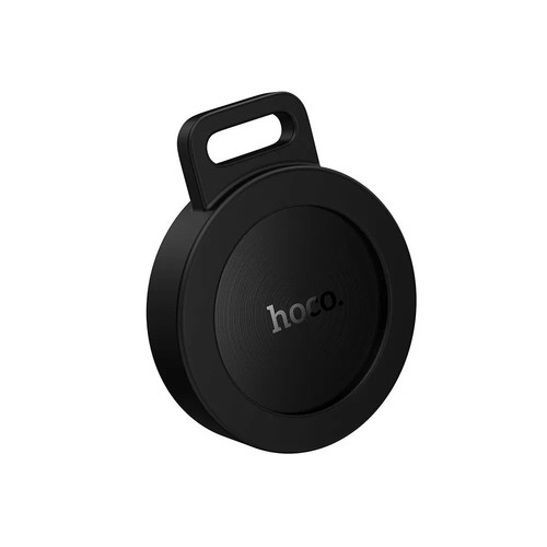 LOCALISATEUR D'OBJETS - TAG UNIVERSEL CERTIFIÉ APPLE FIND MY® ET ANDROID FIND MY DEVICE® - FORMAT PORTE CLÉS - NOIR - HOCO - 1