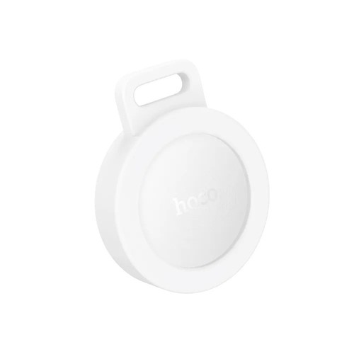 LOCALISATEUR D'OBJETS - TAG UNIVERSEL CERTIFIÉ APPLE FIND MY® ET ANDROID FIND MY DEVICE® - FORMAT PORTE CLÉS - BLANC - HOCO - 1