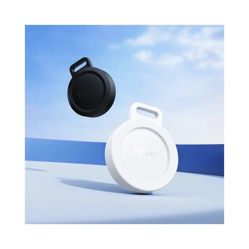 LOCALISATEUR D'OBJETS - TAG UNIVERSEL CERTIFIÉ APPLE FIND MY® ET ANDROID FIND MY DEVICE® - FORMAT PORTE CLÉS - BLANC - HOCO - 3