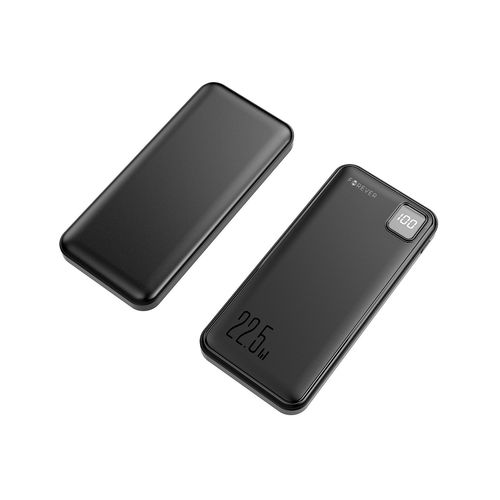 BATTERIE DE SECOURS 10 000 MAH 2 USB-A OUT + 1 USB-C IN/OUT - NOIR - FOREVER - 2