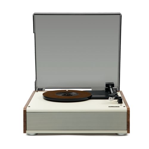 TOURNE-DISQUES VINYLES + FONCTION STEREO BLUETOOTH 2 x 5W + CELLULE AUDIO-TECHNICA - CREME - MUSE - 3