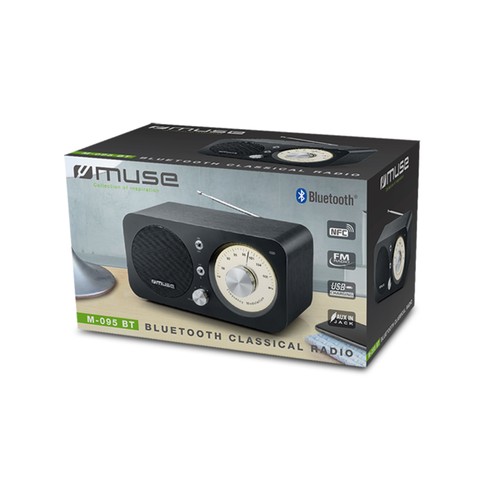 ENCEINTE BLUETOOTH 5W + RADIO FM - NOIR - MUSE - 4