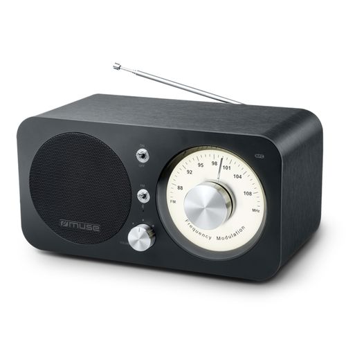ENCEINTE BLUETOOTH 5W + RADIO FM - NOIR - MUSE - 1