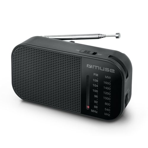 RADIO PORTABLE FM/MW - NOIR - MUSE - 1
