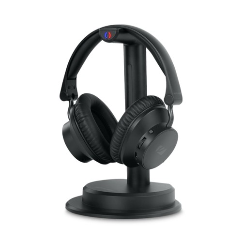 CASQUE TV BLUETOOTH 5.3 + BASE CHARGE & ÉMETTEUR + LONGUE AUTONOMIE - NOIR - MUSE - 2