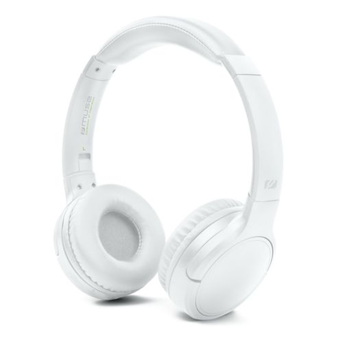 CASQUE AUDIO BLUETOOTH BLANC LONGUE AUTONOMIE + MAINS LIBRES - MUSE - 4