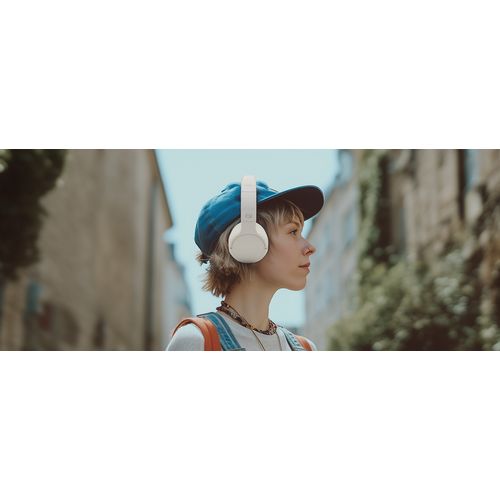CASQUE AUDIO BLUETOOTH BLANC LONGUE AUTONOMIE + MAINS LIBRES - MUSE - 5