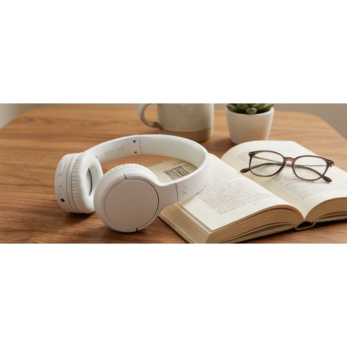 CASQUE AUDIO BLUETOOTH BLANC LONGUE AUTONOMIE + MAINS LIBRES - MUSE - 6