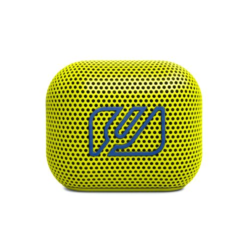 ENCEINTE BLUETOOTH PORTABLE 5W - PREMIUM AVEC BASS BOOST - IPX4 - JAUNE - MUSE - 2