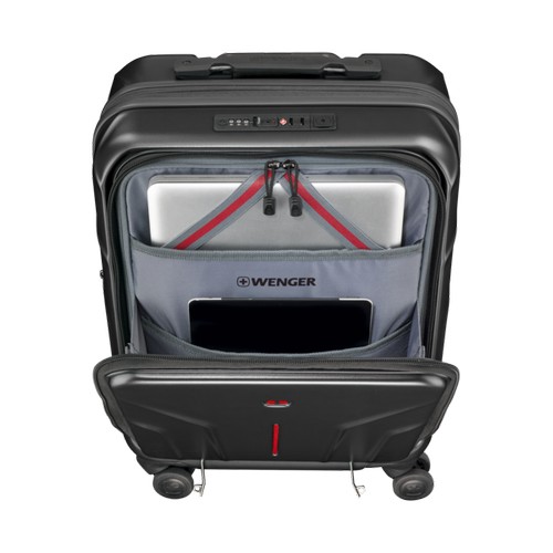BAGAGE CABINE RIGIDE - AMPLIX CARRY-ON - NOIR - WENGER - 2