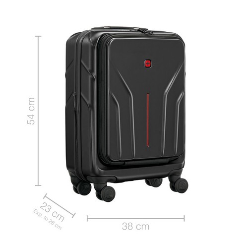 BAGAGE CABINE RIGIDE - AMPLIX CARRY-ON - NOIR - WENGER - 6