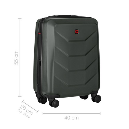 BAGAGE CABINE RIGIDE - PRYMO CARRY-ON - ANTHRACITE - WENGER - 7