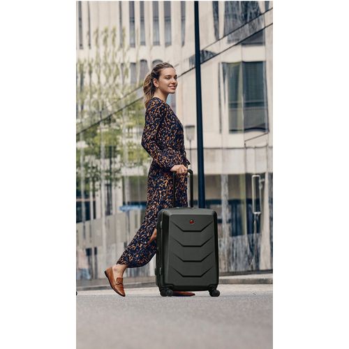 BAGAGE CABINE RIGIDE - PRYMO CARRY-ON - ANTHRACITE - WENGER - 6