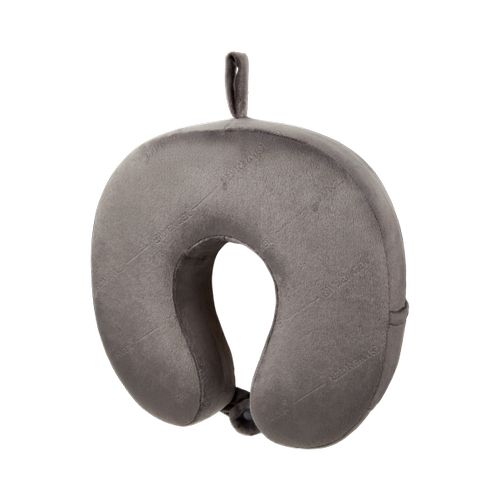 COUSSIN DE VOYAGE À MÉMOIRE DE FORME - MEMORY FOAM TRAVEL NECK PILLOW - GRIS - WENGER - 3