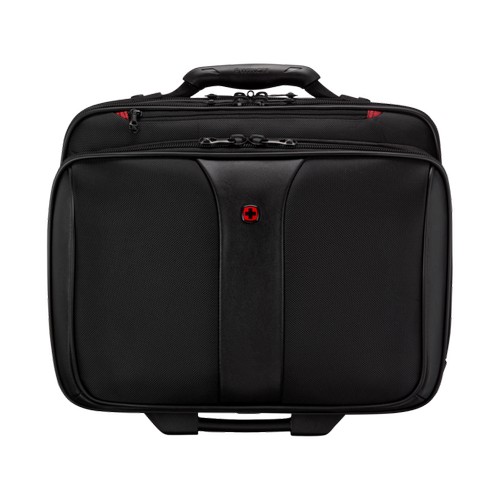 ENSEMBLE BUSINESS 2 PIÈCES AVEC TROLLEY ET SACOCHE COORDONNÉE INCLUSE POUR ORDINATEUR PORTABLE 15,6'' - PATRIOT - NOIR - WENGER - 2