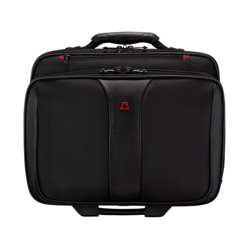 ENSEMBLE BUSINESS 2 PIÈCES AVEC TROLLEY ET SACOCHE COORDONNÉE INCLUSE POUR ORDINATEUR PORTABLE 15,6'' - PATRIOT - NOIR - WENGER - 2