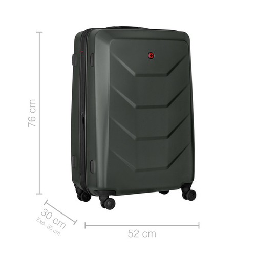 GRANDE VALISE RIGIDE - PRYMO LARGE - ANTHRACITE - WENGER - 9