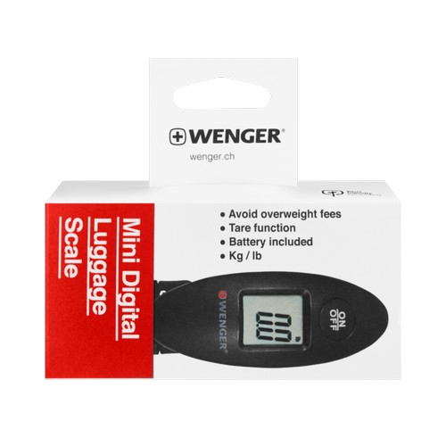 PÈSE-BAGAGE COMPACT - MINI DIGITAL LUGGAGE SCALE - NOIR - WENGER - 4